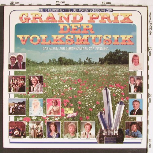 V.A.Grand Prix der Volksmusik: Das Album zur gleichn.TV-Sendung, Teldec(9031-71383-1), D, 1990 - LP - Y7586 - 4,00 Euro