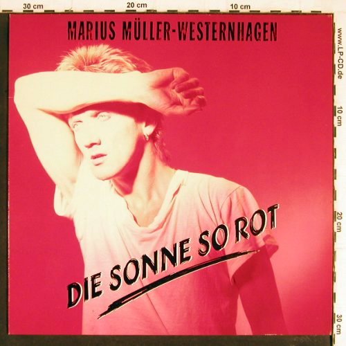 Müller-Westernhagen,Marius: Die Sonne So Rot, +Sticker, WB(240 492-1), D, 1984 - LP - Y7591 - 6,00 Euro