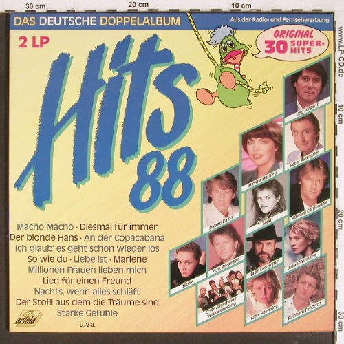 V.A.Hits'88: Das deutsche Doppelalbum,Foc, Ariola(303 412), D, 1988 - 2LP - Y7709 - 5,00 Euro