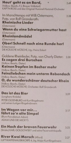 V.A.Wir Feiern: Kölsche Mösche.. Luftwaffenmusikk., Telefunken (6.288466 DP), D, 1978 Typ: 2LP Best.-Nr.: Y7804 Preis: 4,00 Euro