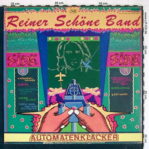 Schöne,Reiner - Band: Automatenknacker,Foc, Emily/EMI (1C 066-45 699), D, 1979 Typ: LP Best.-Nr.: Y7839 Preis: 6,00 Euro