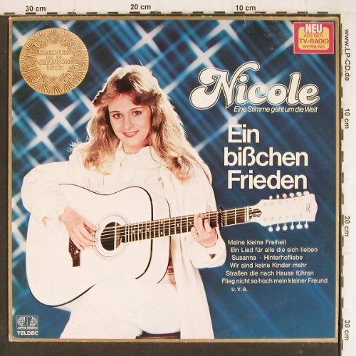 Nicole: Ein bißchen Frieden, Jupiter(6.25200 BU), D, 1982 - LP - Y8073 - 5,00 Euro