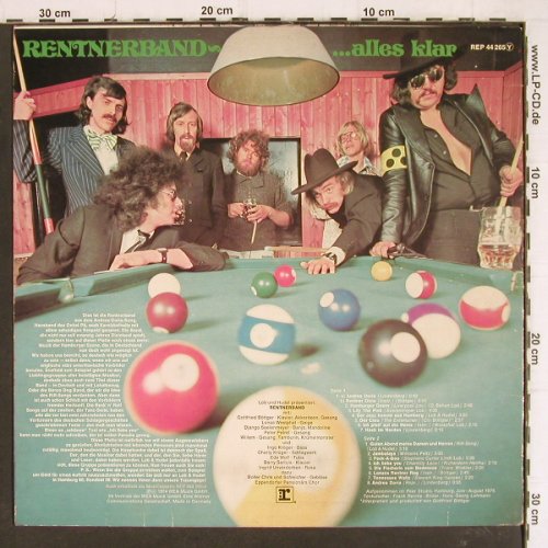 Rentnerband: ...alles klar, Reprise(REP 44 265), D, 1974 - LP - Y8118 - 7,50 Euro