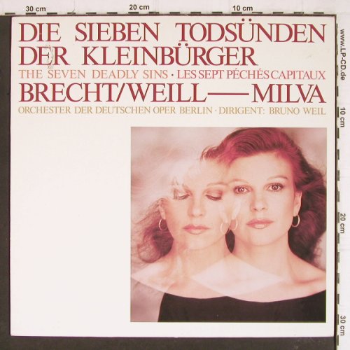 Milva  - Brecht / Weill: Die 7 Todsünden der kl.Brger, Metronome(0060.558), D, 1983 - LP - Y8151 - 7,50 Euro