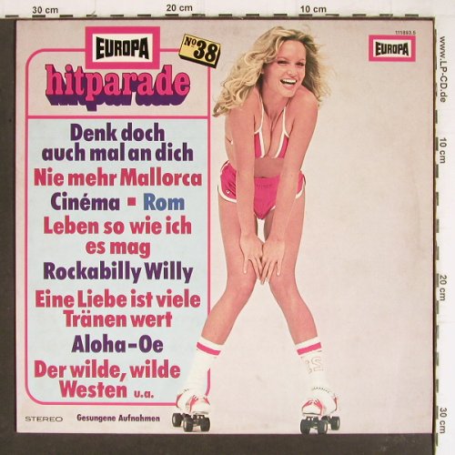 Reichel,Udo - Orchester: Hitparade No.38, gesungene Aufn., Europa(111 893.5), D, 1980 - LP - Y8201 - 4,00 Euro