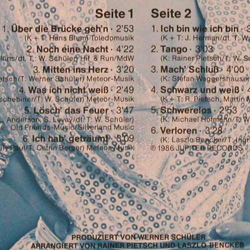 Peters,Ingrid: Über die Brücke geh'n, Jupiter(829 411-1), D, 1986 - LP - Y8338 - 6,00 Euro