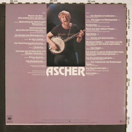 Ascher: Same, CBS (83 570), NL, 1979 Typ: LP Best.-Nr.: Y854 Preis: 6,00 Euro