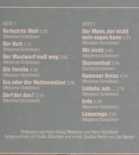 Scheibner,Hans: Darf Der Das?, RCA (PL 28370), D, 1979 Typ: LP Best.-Nr.: Y8570 Preis: 5,00 Euro