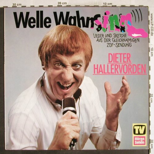 Hallervorden,Dieter: Welle Wahnsinn, Philips (6435 175), D, 1982 Typ: LP Best.-Nr.: Y8615 Preis: 4,00 Euro