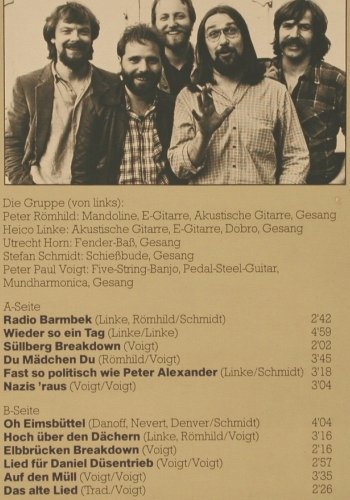 Radio Barmbek: Musik aus dem wilden Westen, Pläne(88 191), D, 1980 - LP - Y8896 - 5,00 Euro