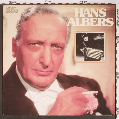 Albers,Hans: Same, Club-Sonderauflage, Odeon (27 519-8), D Typ: LP Best.-Nr.: Y8907 Preis: 6,00 Euro