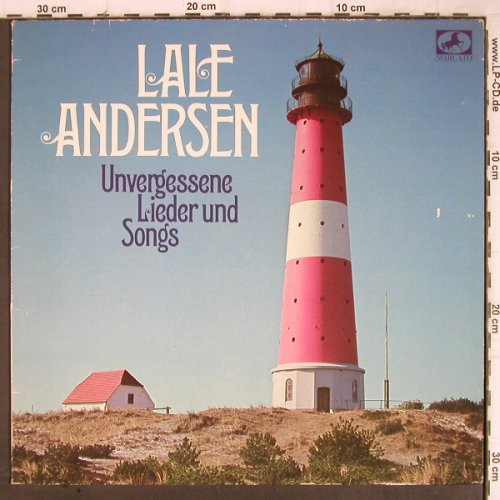 Andersen,Lale: Unvergessene Lieder und Songs, Marcato (38 092), D, 1979 Typ: LP Best.-Nr.: Y8908 Preis: 6,00 Euro
