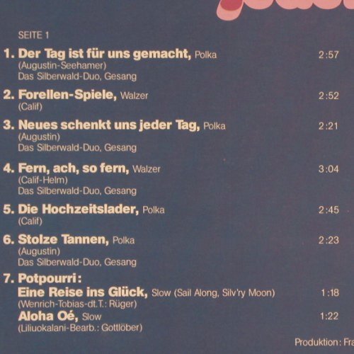 Augustin,Josef & sein Blasorchester: Neues schenkt uns jeder Tag, Telefunken(6.24364 AP), D, 1980 - LP - Y8935 - 5,00 Euro