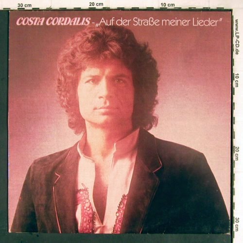 Cordalis,Costa: Auf der Straße meiner Lieder, CBS(84 890), NL, 1981 - LP - Y8957 - 5,00 Euro