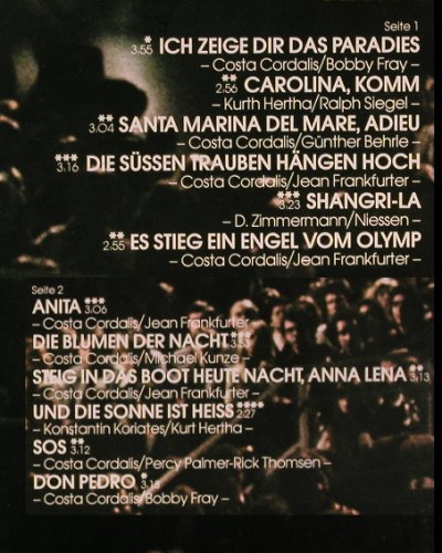 Cordalis,Costa: Hitparade-Seine 12 Großen Erfolge, CBS,Muster-Stoc(82820), NL, 1978 - LP - Y8962 - 5,00 Euro