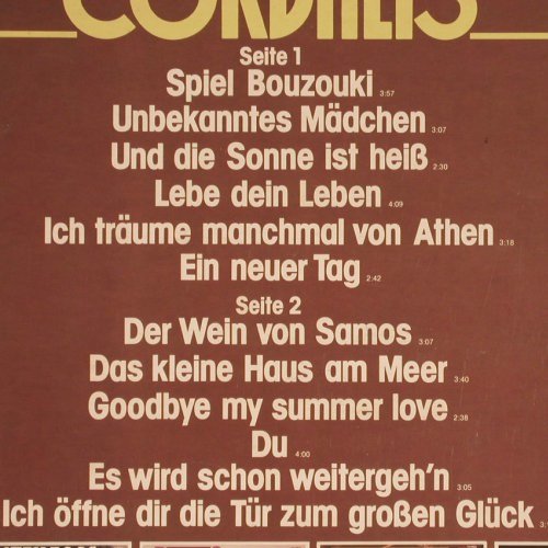 Cordalis,Costa: Same (2), Europa(111 492.1), D, 1980 - LP - Y8964 - 5,00 Euro