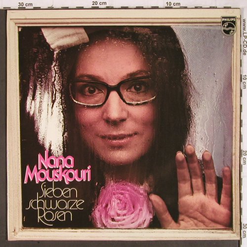 Mouskouri,Nana: Sieben Schwarze Rosen, Foc, Philips(6325 199), D, 1975 - LP - Y8965 - 6,00 Euro
