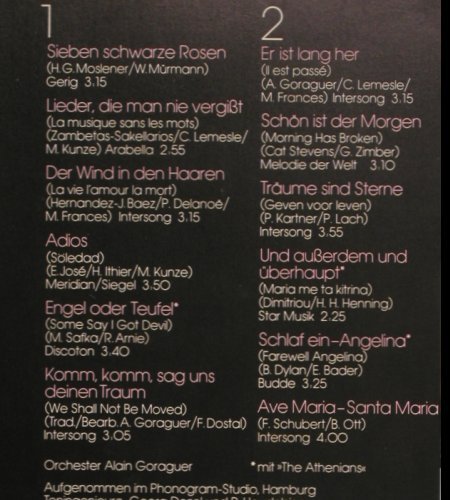Mouskouri,Nana: Sieben Schwarze Rosen, Foc, Philips(6325 199), D, 1975 - LP - Y8965 - 6,00 Euro