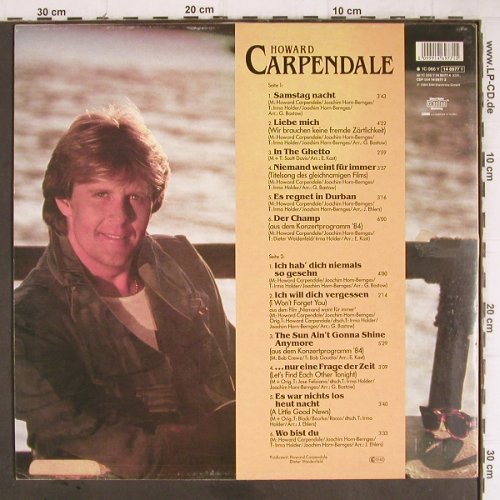 Carpendale,Howard: Same, EMI(146977 1), D, 1984 - LP - Y8969 - 5,00 Euro