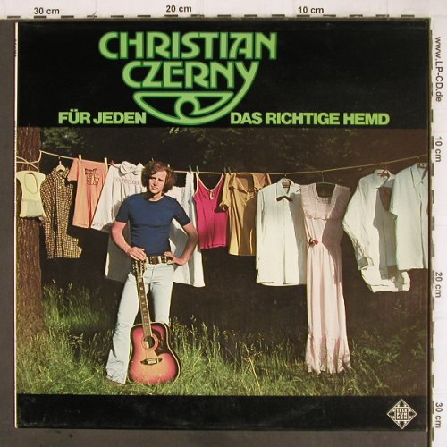 Czerny,Christian: Für jeden das richtige Hemd, Telefunken(SLE 14 730-P), D,whMuster, 1973 - LP - Y8973 - 5,00 Euro