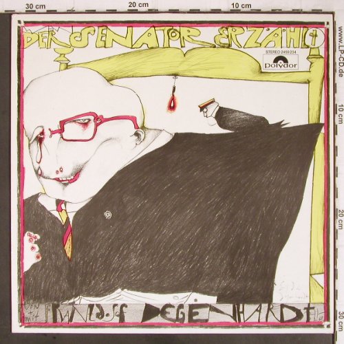 Degenhardt,Franz-Josef: Wenn der Senator erzählt, Polydor (2459 234), D, Ri, 1968 Typ: LP Best.-Nr.: Y8979 Preis: 6,00 Euro