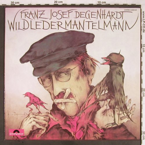Degenhardt,Franz-Josef: Wildledermantelmann, Polydor (2459 241), D, 1977 Typ: LP Best.-Nr.: Y8980 Preis: 6,00 Euro