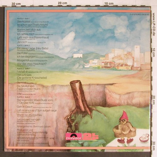 Danzer,Georg: Liederbuch, Foc, Polydor(2630 101), D, 1978 - 2LP - Y8981 - 6,00 Euro