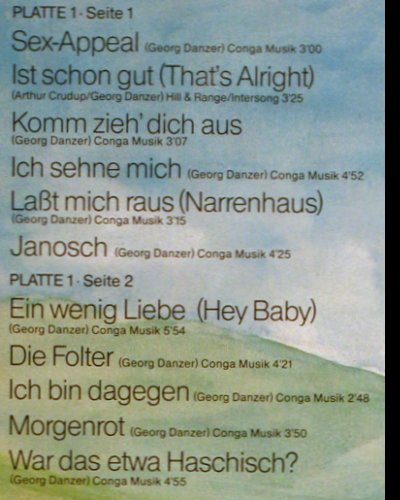 Danzer,Georg: Liederbuch, Foc, Polydor(2630 101), D, 1978 - 2LP - Y8981 - 6,00 Euro