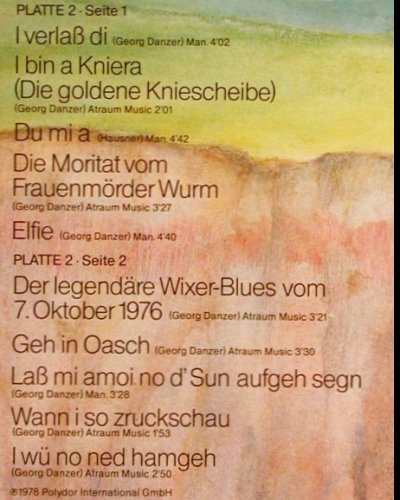 Danzer,Georg: Liederbuch, Foc, Polydor(2630 101), D, 1978 - 2LP - Y8981 - 6,00 Euro