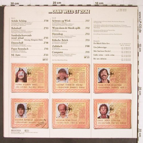 De Bläck Föss: Wenn Et Jck, Foc, EMI(066-46 501), D, 1981 - LP - Y8983 - 5,00 Euro