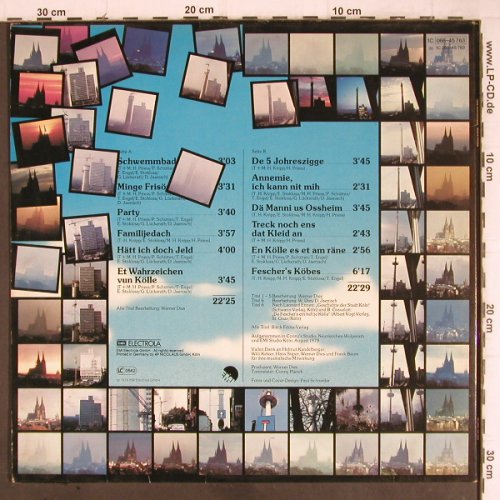 De Bläck Föss: Uns Johreszigge, Foc, EMI(066-45 763), D, 1979 - LP - Y8985 - 5,00 Euro