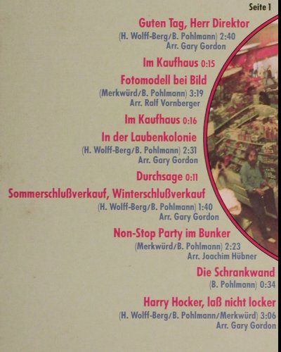 Gebrüder Blattschuss: Im Kaufhaus, RCA (PL 28395), D, 1980 Typ: LP Best.-Nr.: Y9040 Preis: 4,00 Euro