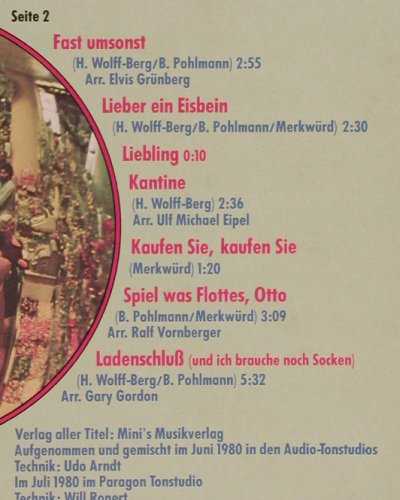 Gebrüder Blattschuss: Im Kaufhaus, RCA (PL 28395), D, 1980 Typ: LP Best.-Nr.: Y9040 Preis: 4,00 Euro