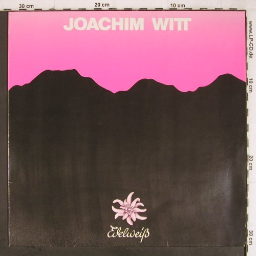 Witt,Joachim: Edelweiß, WEA (WEA 58 438), D, 1982 Typ: LP Best.-Nr.: Y9082 Preis: 7,50 Euro