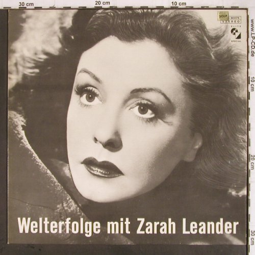 Leander,Zarah: Welterfolge mit, m-/vg+, Elite(SOLP) (PLPS 30075), D Typ: LP Best.-Nr.: Y9179 Preis: 3,00 Euro