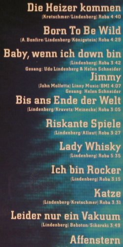 Lindenberg,Udo: Live-Intensivstationen,Foc,+Poster, Telefunken (6.28580 DT), D, 1982 Typ: 2LP Best.-Nr.: Y9216 Preis: 9,00 Euro