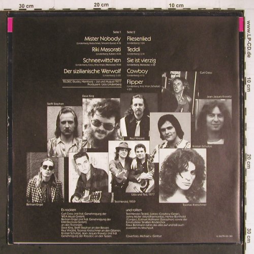 Lindenberg,Udo & P.Orch.: Panische Nächte +Beilage, Telefunken (6.23279 AS), D, 1977 Typ: LP Best.-Nr.: Y9217 Preis: 7,50 Euro