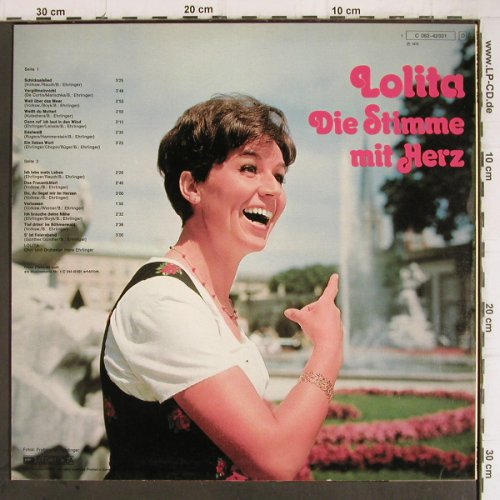 Lolita: Die Stimme mit Herz, EMI / Isarton(C 062-42031), D, 1973 - LP - Y9262 - 6,00 Euro