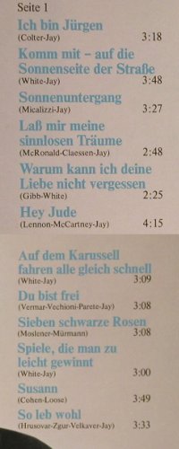 Marcus,Jürgen: Ich bin Jrgen, incl. Poster, Telefunken(6.22406 AS), D, 1976 - LP - Y9280 - 6,00 Euro