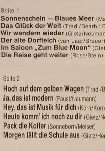 Westfälische Nachtigallen: Unsere Reise geht weiter, BASF/Cornet (15 21769-8), D, 1973 Typ: LP Best.-Nr.: Y9287 Preis: 5,00 Euro