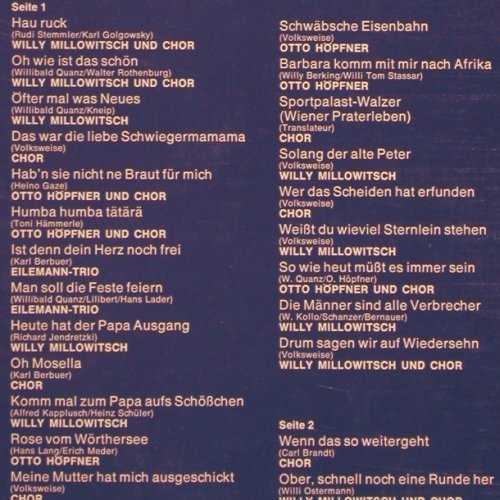 Millowitsch,Willy & Willy Schneider: 150 Jahre Kölner Karneval,Foc, Karussell, Ri(2652 034), D (1965),  - 2LP - Y9327 - 5,00 Euro