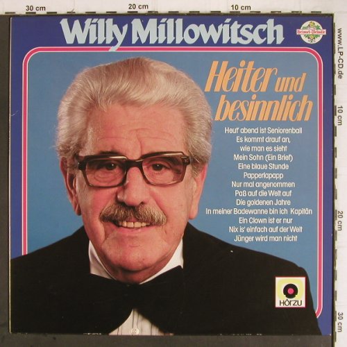 Millowitsch,Willy: Heiter und besinnlich, HörZu/Heimat-Melodie(PL 29675), D, 1982 - LP - Y9328 - 4,00 Euro