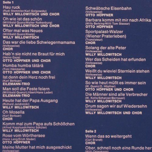 Millowitsch,Willy & Willy Schneider: 150 Jahre Kölner Karneval,Foc, Karussell, Ri(2652 034), D Muster, 1965 - 2LP - Y9330 - 5,00 Euro