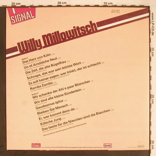 Millowitsch,Willy: Same, Signal(121 702.0), D, 1982 - LP - Y9335 - 4,00 Euro