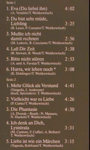 Milva: Unverkennbar + Poster, Metronome(813 364-1 ME), D, 1983 - LP - Y9340 - 5,00 Euro