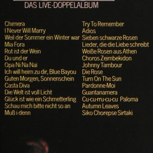 Mouskouri,Nana: Concert'80, Foc, Philips(6685 050), D, 1980 - 2LP - Y9358 - 7,50 Euro