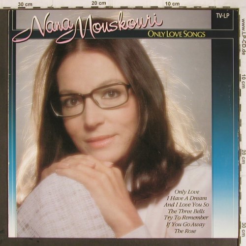 Mouskouri,Nana: Only Love Songs, Arcade Trent(ADEH 204), NL, 1986 - LP - Y9359 - 5,00 Euro