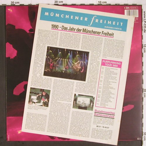 Münchener Freiheit: Purpurmond, + M.F.Zeitung, CBS(466048 1), NL, 1989 - LP - Y9364 - 5,00 Euro