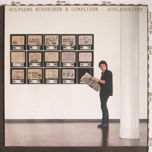 Niedecken,Wolfgang & Complizen: Schlagzeilen, Booklet, Foc, EMI(066 14 7255 1), D, 1987 - LP - Y9369 - 5,00 Euro