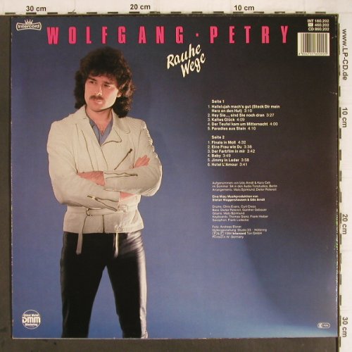 Petry,Wolfgang: Rauhe Wege, Intercord(INT 160.202), D, 1984 - LP - Y9383 - 5,00 Euro